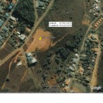 Foto aérea Terreno e Vizinhos